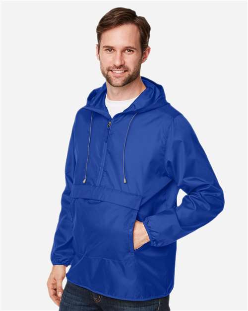 Team 365 Unisex Zone Protect Packable Anorak Jacket TT77