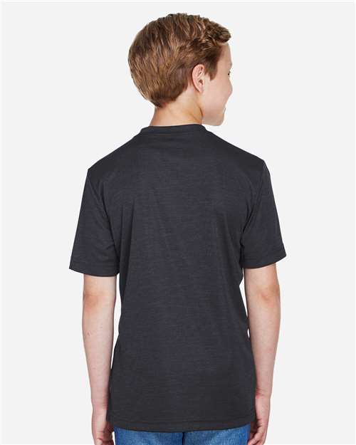 Team 365 Youth Sonic Heather Performance T-Shirt TT11HY