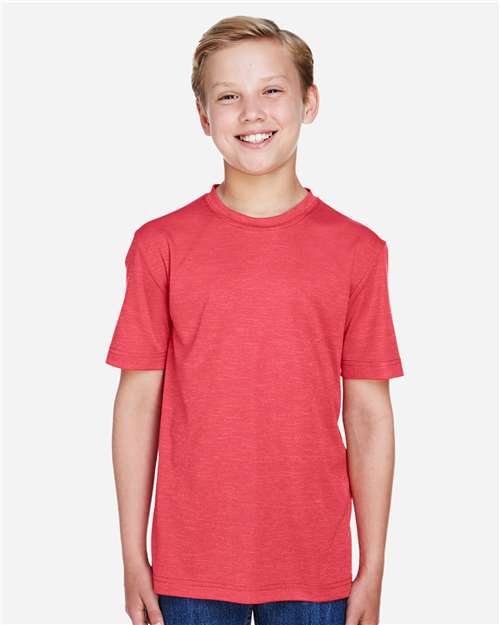 Team 365 Youth Sonic Heather Performance T-Shirt TT11HY
