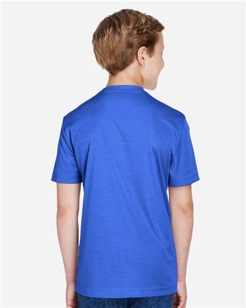 Team 365 Youth Sonic Heather Performance T-Shirt TT11HY