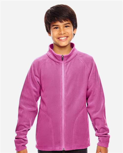 Team 365 Youth Campus Microfleece Jacket TT90Y