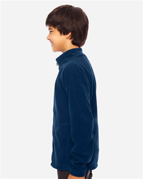 Team 365 Youth Campus Microfleece Jacket TT90Y