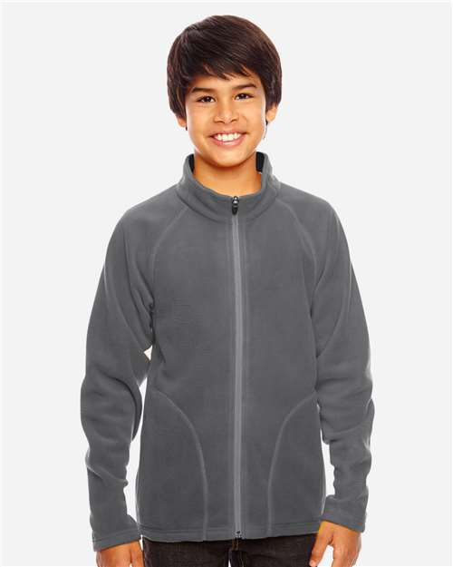 Team 365 Youth Campus Microfleece Jacket TT90Y
