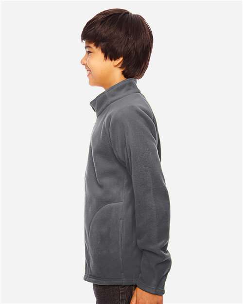 Team 365 Youth Campus Microfleece Jacket TT90Y