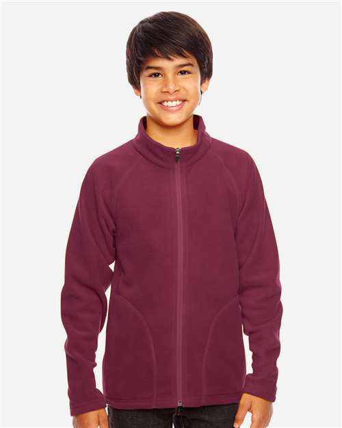 Team 365 Youth Campus Microfleece Jacket TT90Y