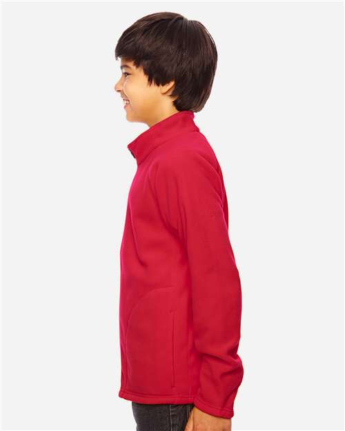 Team 365 Youth Campus Microfleece Jacket TT90Y