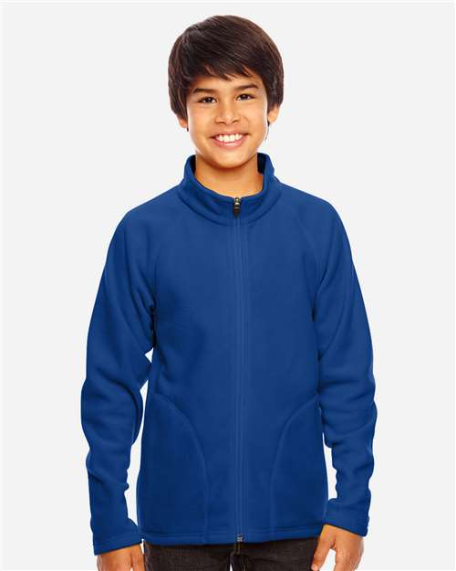Team 365 Youth Campus Microfleece Jacket TT90Y