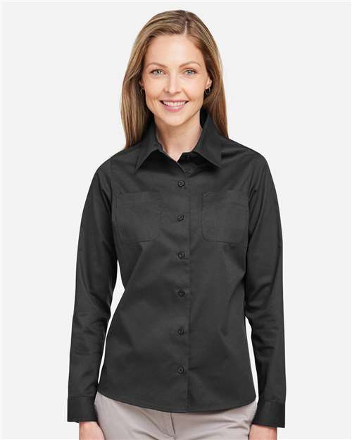 Harriton Women's Advantage IL Workshirt M585LW