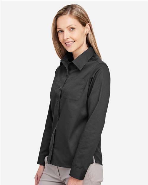 Harriton Women's Advantage IL Workshirt M585LW
