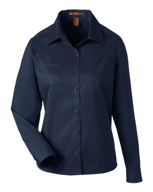 Harriton Women's Advantage IL Workshirt M585LW