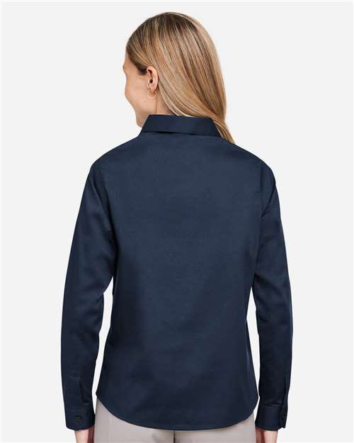 Harriton Women's Advantage IL Workshirt M585LW