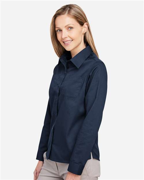 Harriton Women's Advantage IL Workshirt M585LW