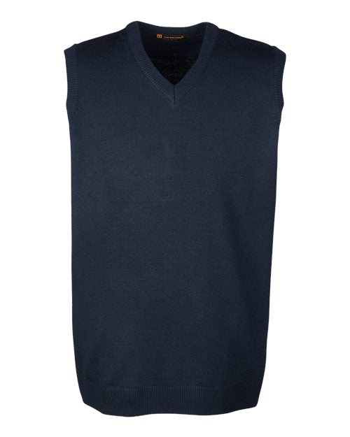 Harriton Men's Pilbloc™ V-Neck Sweater Vest M415