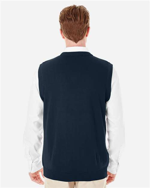 Harriton Men's Pilbloc™ V-Neck Sweater Vest M415
