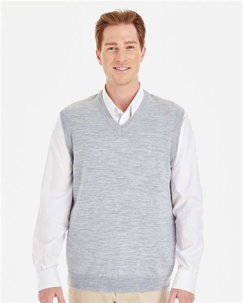 Harriton Men's Pilbloc™ V-Neck Sweater Vest M415
