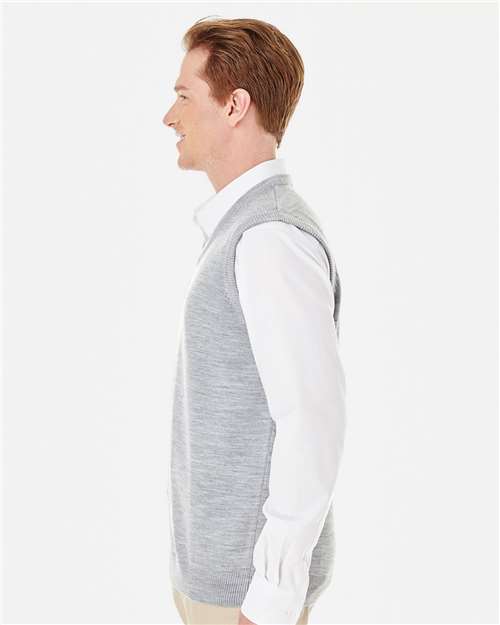 Harriton Men's Pilbloc™ V-Neck Sweater Vest M415