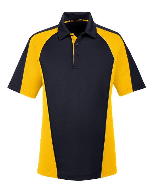 Harriton Men's Advantage Snag Protection Plus IL Colorblock Polo M385