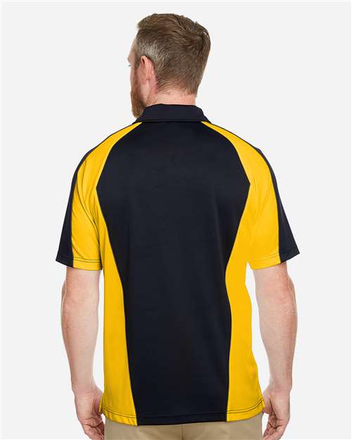 Harriton Men's Advantage Snag Protection Plus IL Colorblock Polo M385
