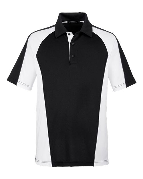 Harriton Men's Advantage Snag Protection Plus IL Colorblock Polo M385