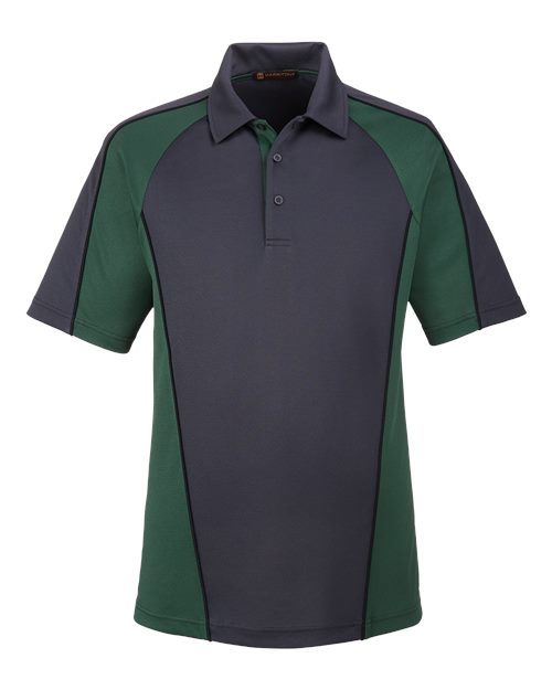 Harriton Men's Advantage Snag Protection Plus IL Colorblock Polo M385