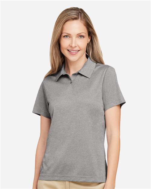 Team 365 Women's Zone Sonic Heather Performance Polo TT51HW