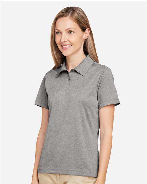 Team 365 Women's Zone Sonic Heather Performance Polo TT51HW