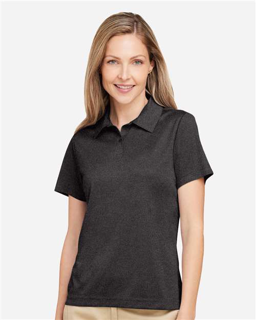 Team 365 Women's Zone Sonic Heather Performance Polo TT51HW