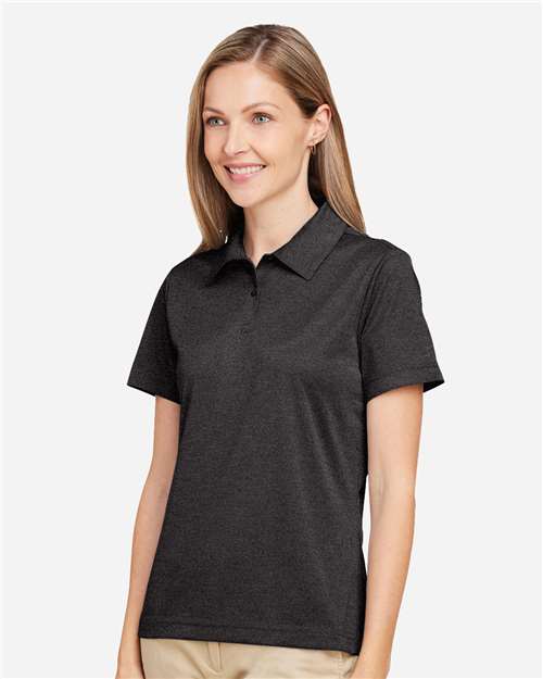 Team 365 Women's Zone Sonic Heather Performance Polo TT51HW