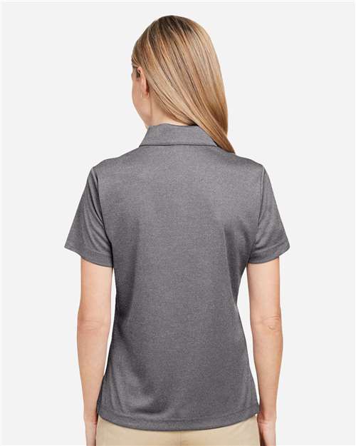 Team 365 Women's Zone Sonic Heather Performance Polo TT51HW
