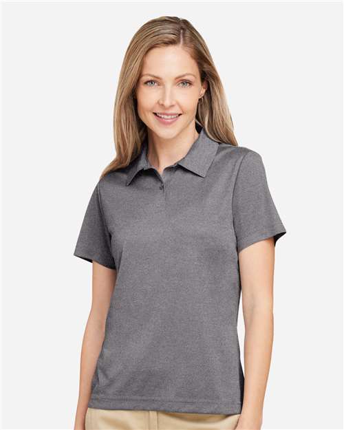 Team 365 Women's Zone Sonic Heather Performance Polo TT51HW