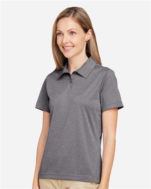 Team 365 Women's Zone Sonic Heather Performance Polo TT51HW