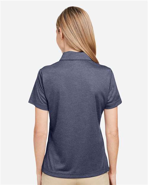 Team 365 Women's Zone Sonic Heather Performance Polo TT51HW