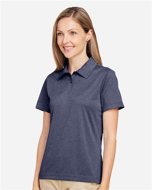 Team 365 Women's Zone Sonic Heather Performance Polo TT51HW