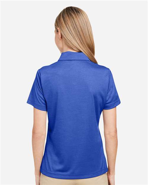 Team 365 Women's Zone Sonic Heather Performance Polo TT51HW