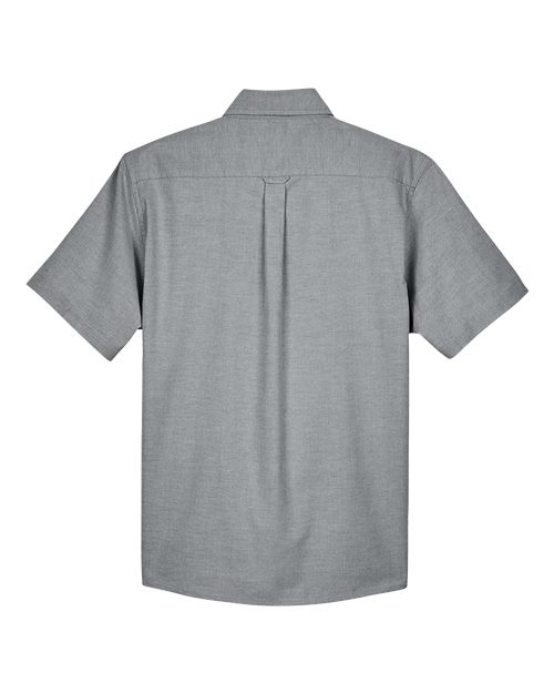 Harriton Men's Oxford Short Sleeve with Stain-Release M600S
