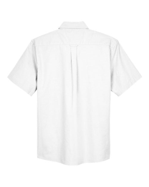 Harriton Men's Oxford Short Sleeve with Stain-Release M600S