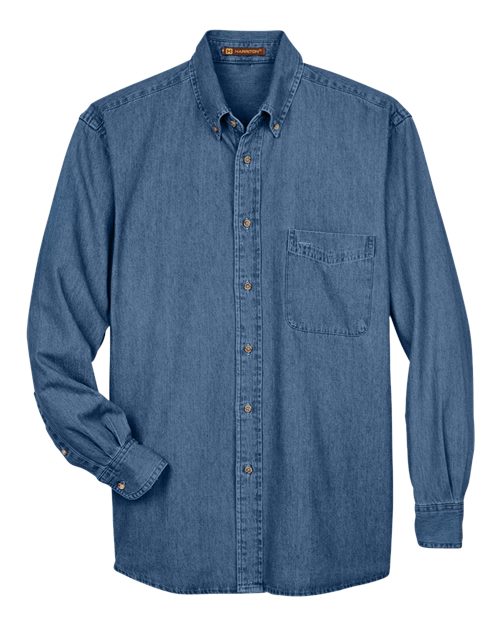 Harriton Men's Denim Shirt M550