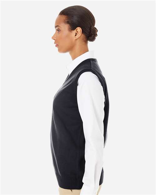 Harriton Women's Pilbloc™ V-Neck Sweater Vest M415W