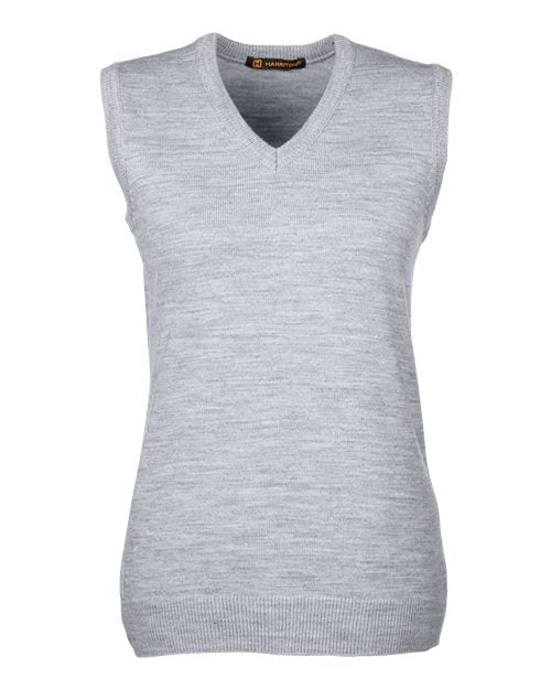 Harriton Women's Pilbloc™ V-Neck Sweater Vest M415W