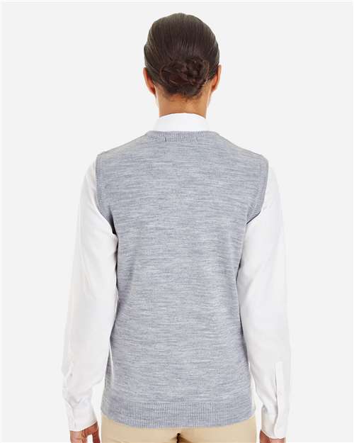 Harriton Women's Pilbloc™ V-Neck Sweater Vest M415W