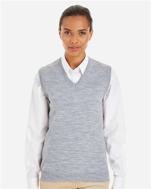 Harriton Women's Pilbloc™ V-Neck Sweater Vest M415W