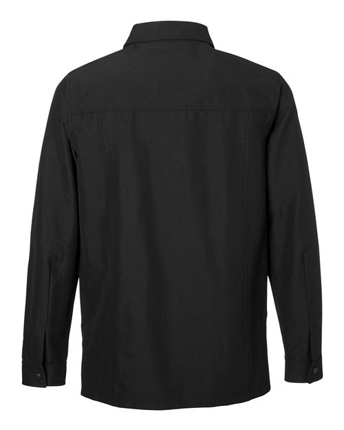 Harriton Unisex Flex Twill Overshirt Jacket M72