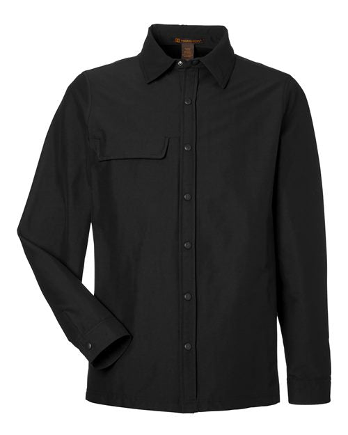 Harriton Unisex Flex Twill Overshirt Jacket M72