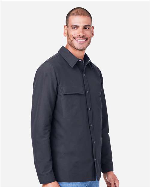 Harriton Unisex Flex Twill Overshirt Jacket M72