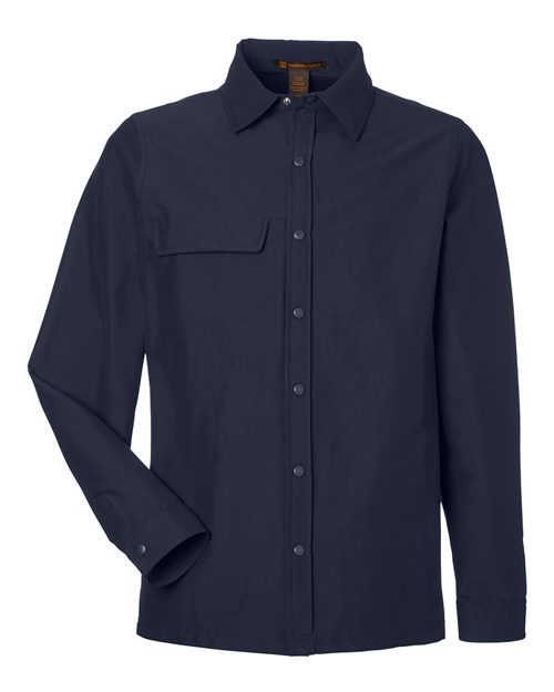 Harriton Unisex Flex Twill Overshirt Jacket M72