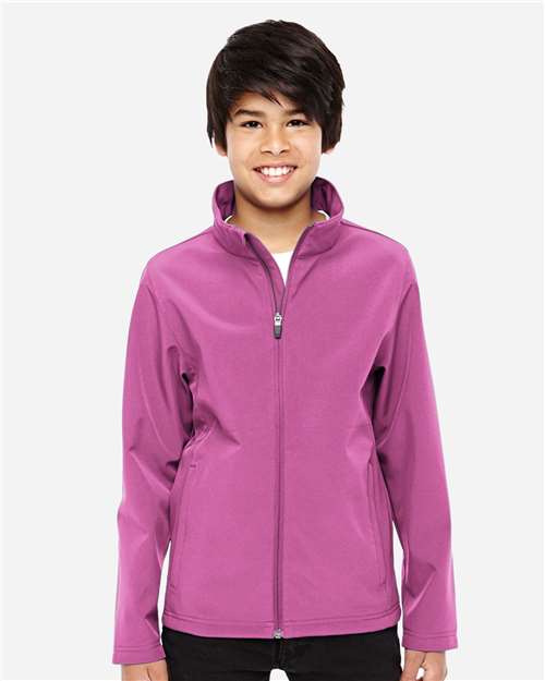 Team 365 Youth Leader Soft Shell Jacket TT80Y