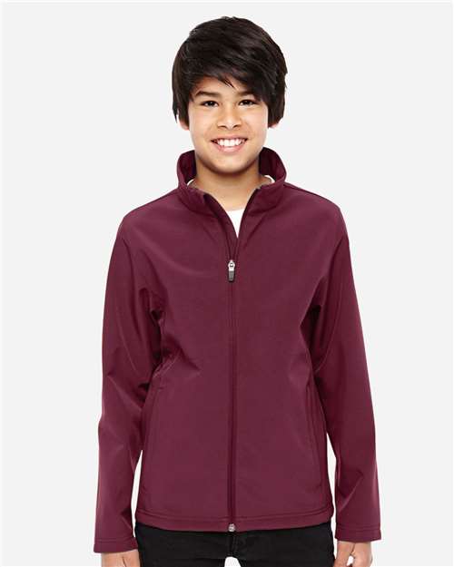 Team 365 Youth Leader Soft Shell Jacket TT80Y