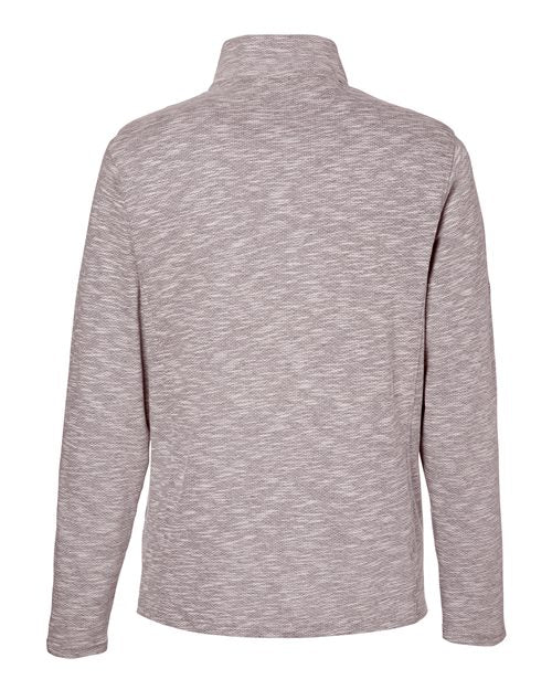 North End Men's Eclipse Jacquard Quarter-Zip Pullover NE415