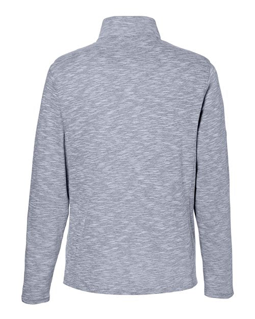 North End Men's Eclipse Jacquard Quarter-Zip Pullover NE415