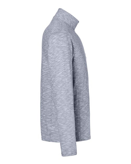 North End Men's Eclipse Jacquard Quarter-Zip Pullover NE415
